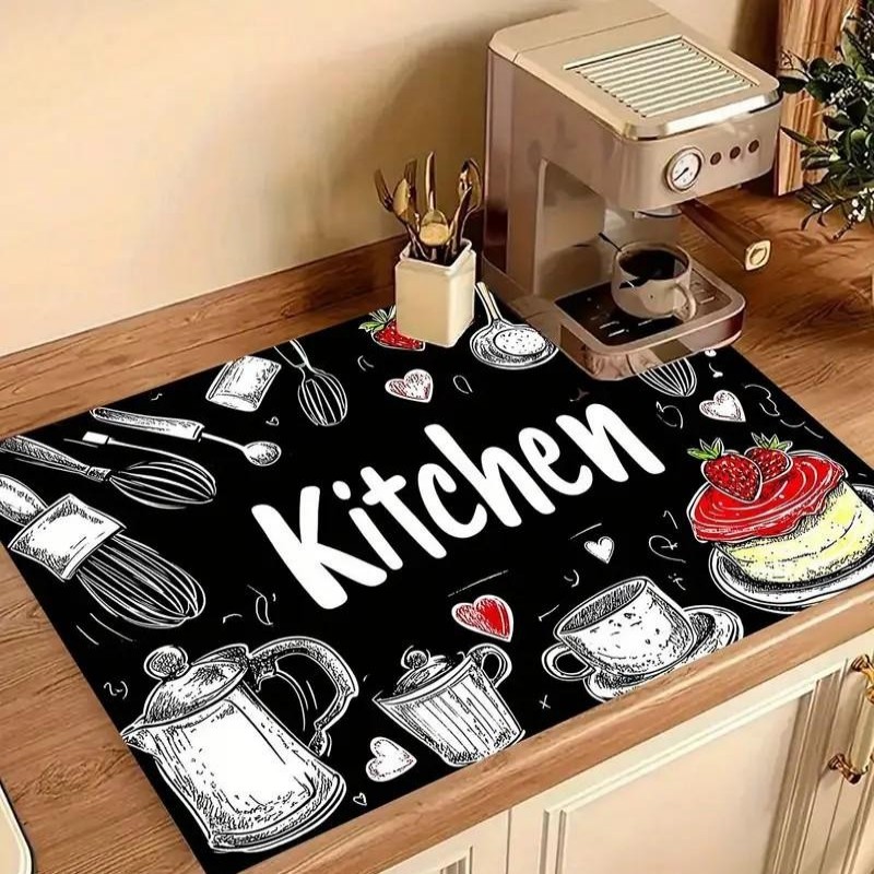 Kitchen Super Absorbent Mat Co - đánh giá và giá Bar Mat Rubber