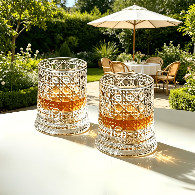 2-Piece Crystal Whiskey Glass  - đánh giá và giá Home Bar Set